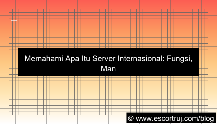 apa itu server internasional