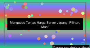 visual harga server jepang