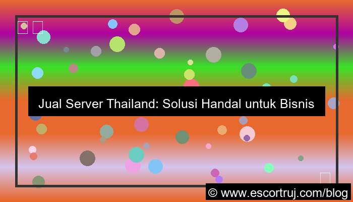 jual server thailand