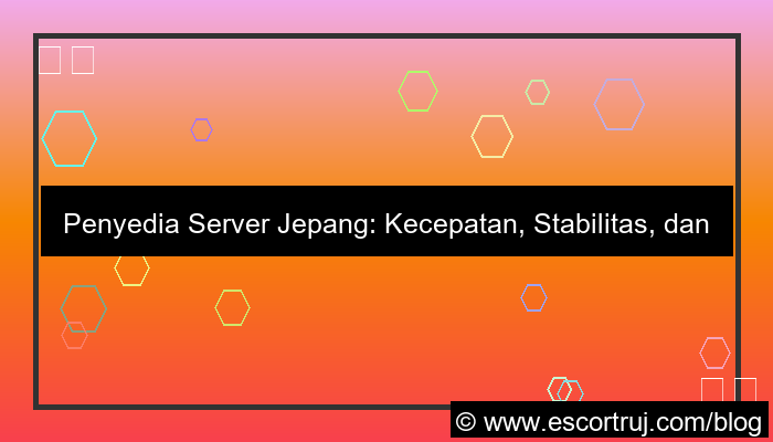 penyedia server jepang
