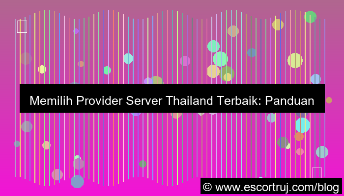 provider server thailand