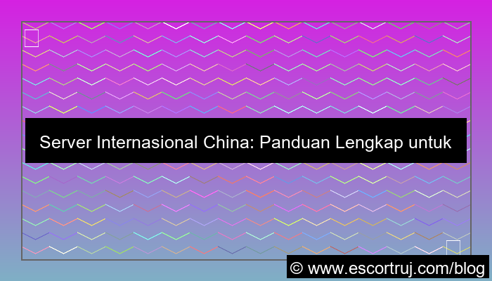 ilustrasi server internasional china
