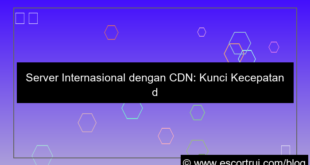 server internasional dengan CDN