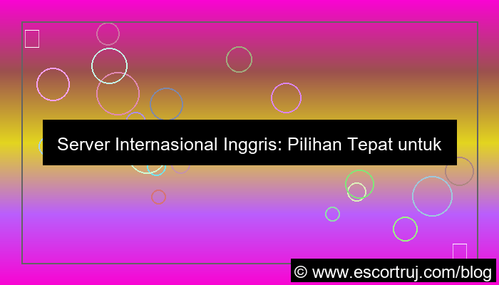 server internasional inggris