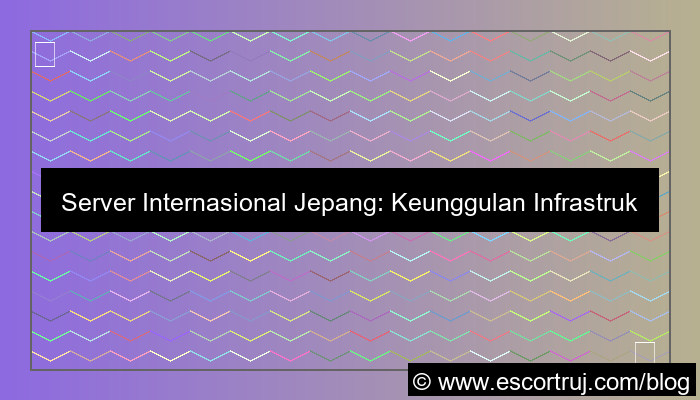 ilustrasi server internasional jepang