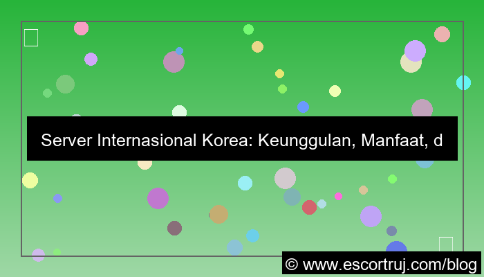 server internasional korea