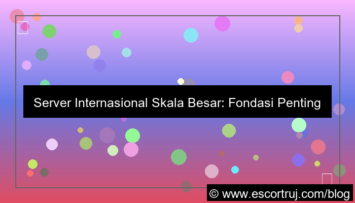 server internasional skala besar