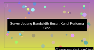 server jepang bandwidth besar