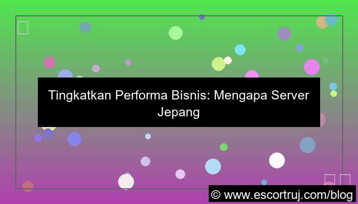 server jepang berkualitas