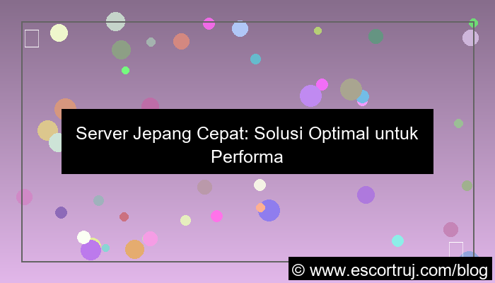 server jepang cepat