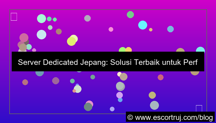 server jepang dedicated
