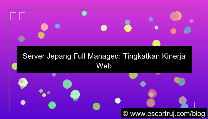 server jepang full managed