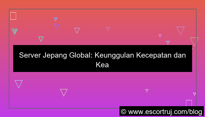 desain server jepang global