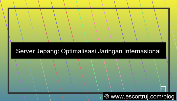 server jepang jaringan internasional