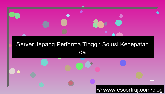 grafik server jepang performa tinggi
