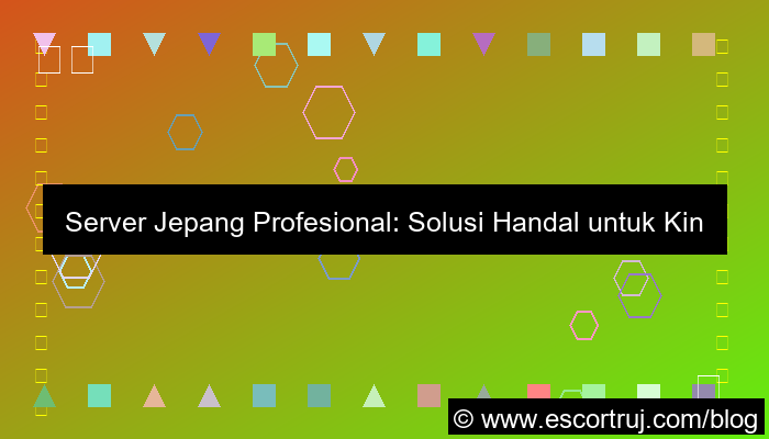 grafik server jepang profesional