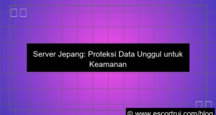 server jepang proteksi data