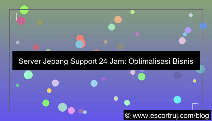 server jepang support 24 jam