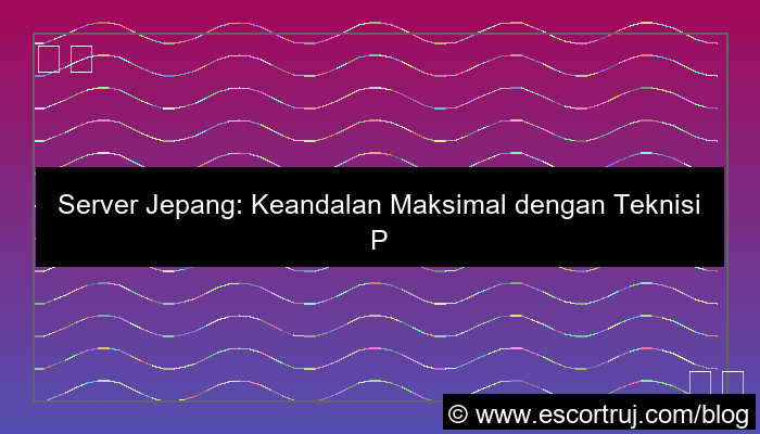 grafik server jepang teknisi profesional