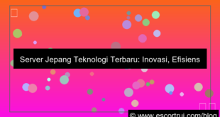 server jepang teknologi terbaru