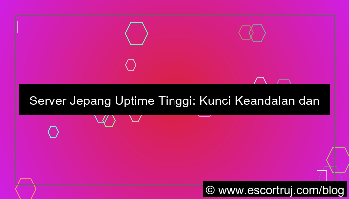 visual server jepang uptime tinggi