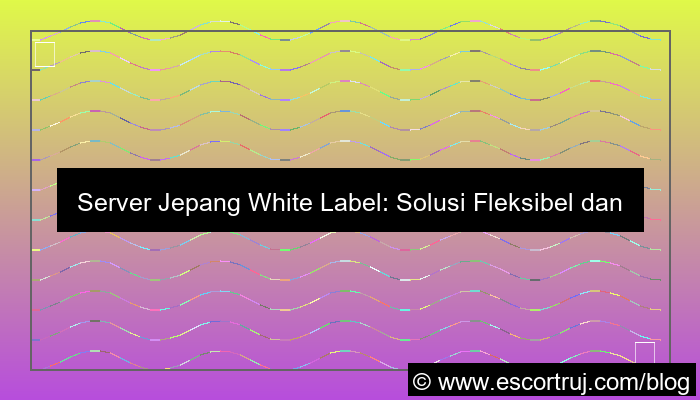 server jepang white label