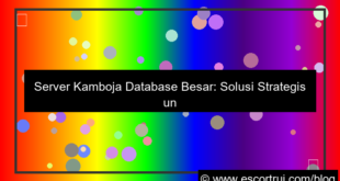 server kamboja database besar