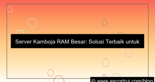 server kamboja ram besar