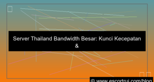 ilustrasi server thailand bandwidth besar