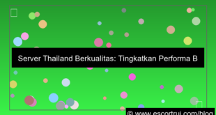 visual server thailand berkualitas