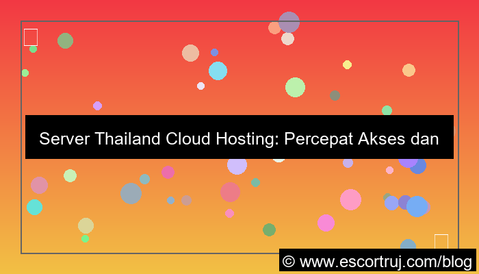 desain server thailand cloud hosting