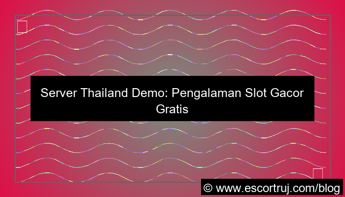 server thailand demo