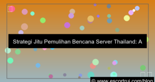 desain server thailand disaster recovery