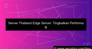 server thailand edge server