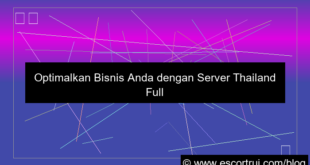 server thailand full managed