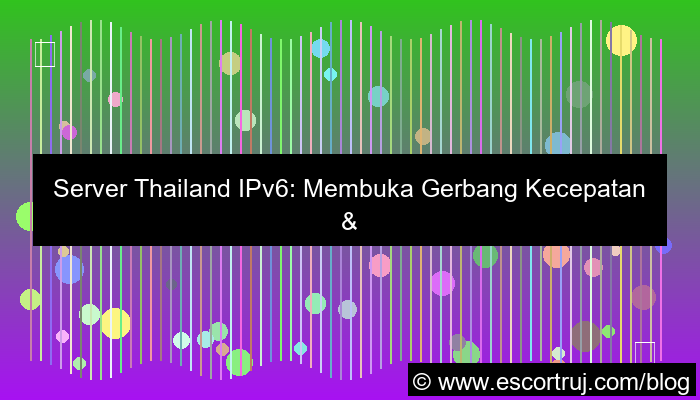 server thailand ipv6