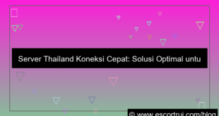 server thailand koneksi cepat
