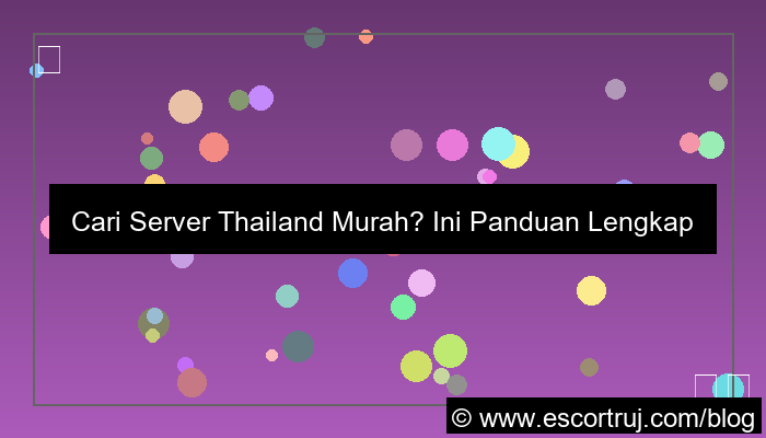server thailand murah