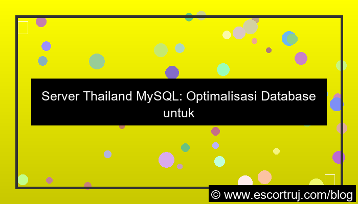 server thailand mysql