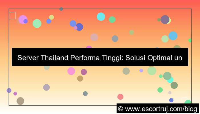 server thailand performa tinggi