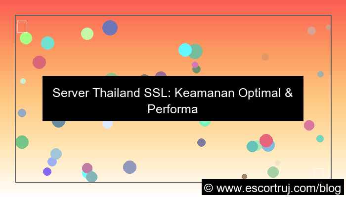 server thailand ssl