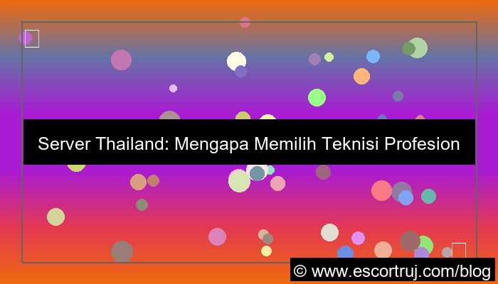 ilustrasi server thailand teknisi profesional