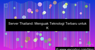 desain server thailand teknologi terbaru