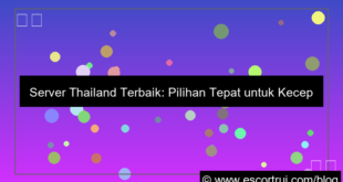 server thailand terbaik
